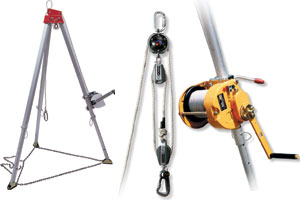 ESCAPE MAN RIDING WINCHES & RESCUE/ RETRIEVAL PRODUCTS